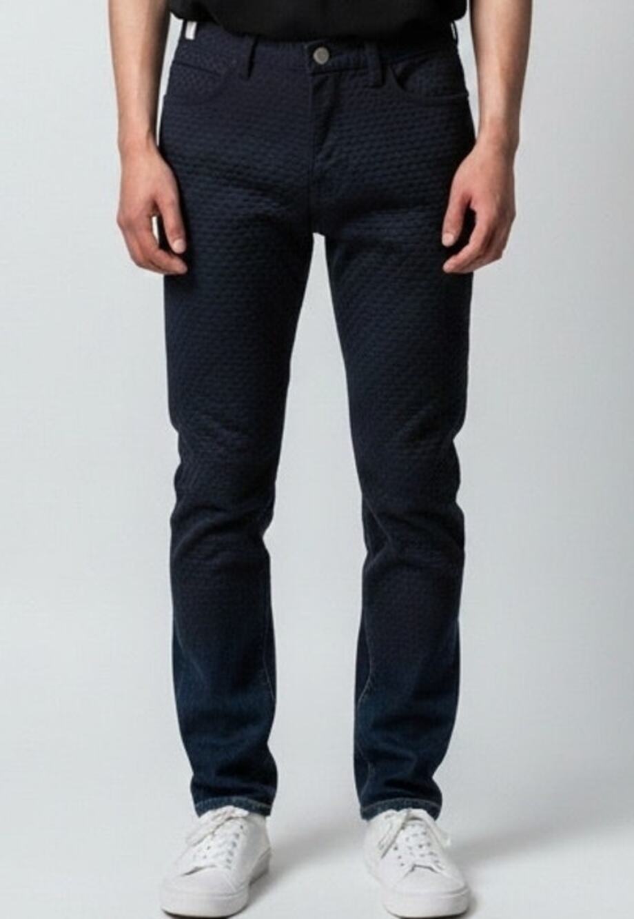 Marc Jacobs Pants Size US 32 Black Textured Woven Straight Leg Made Italy